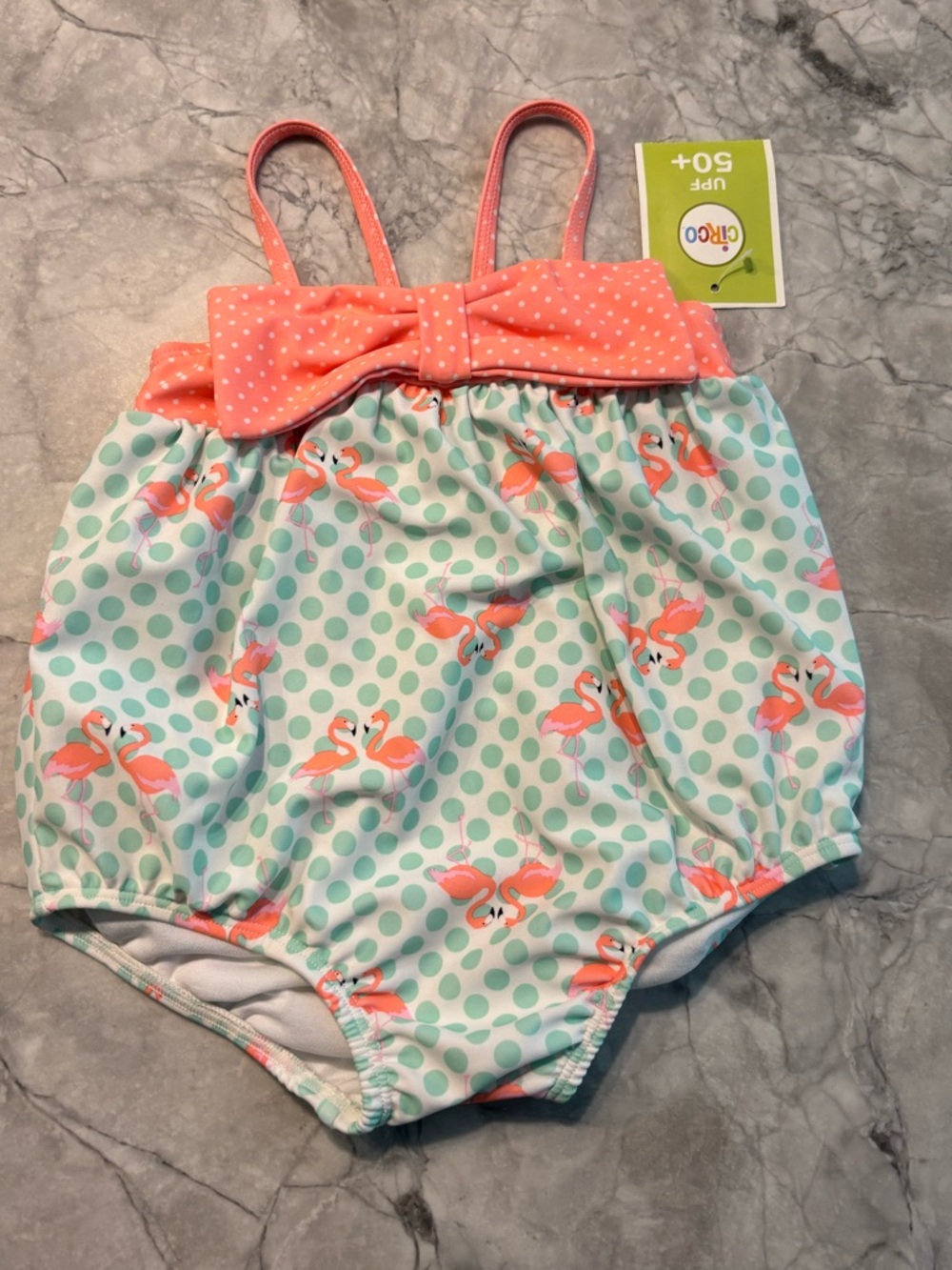 Brand new, never worn baby swim suit